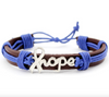 Blue Ribbon hope bracelet for Colon Cancer Awareness
