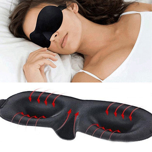 Luxury Blackout Eye Masks with FREE Ear Plugs