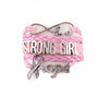 Stronger Girl hope bracelet for Awareness