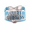 Not All Wounds Are Visible Anxiety Awareness hope bracelet for Anxiety Awareness