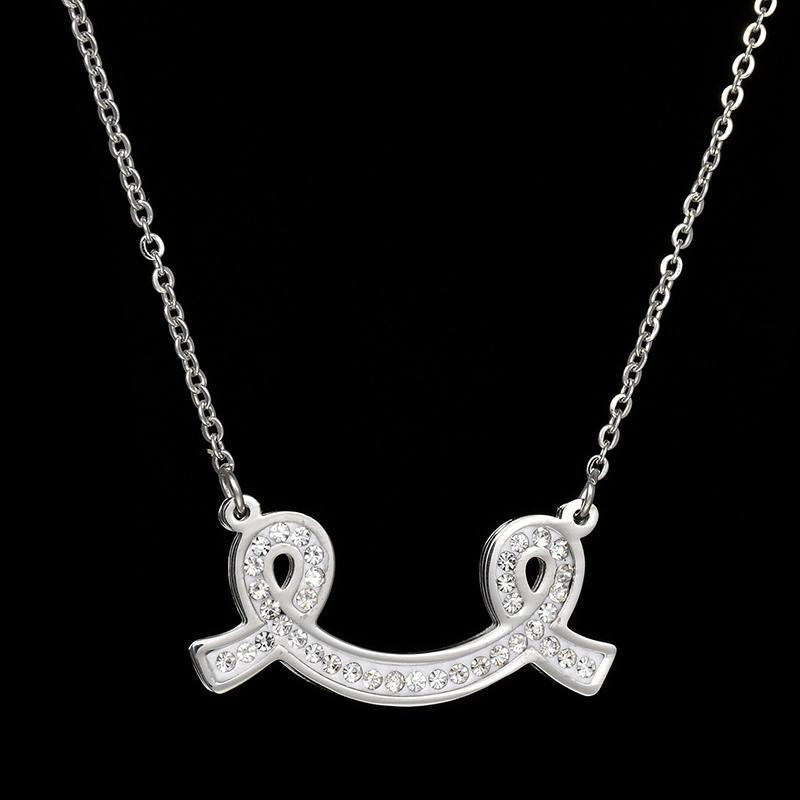Breast Cancer Awareness Stainless Steel Jewelry Set
