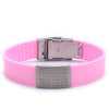 Silicone Custom Engraved Medical Alert ID Bracelet for Kids