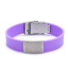 Silicone Custom Engraved Medical Alert ID Bracelet for Kids